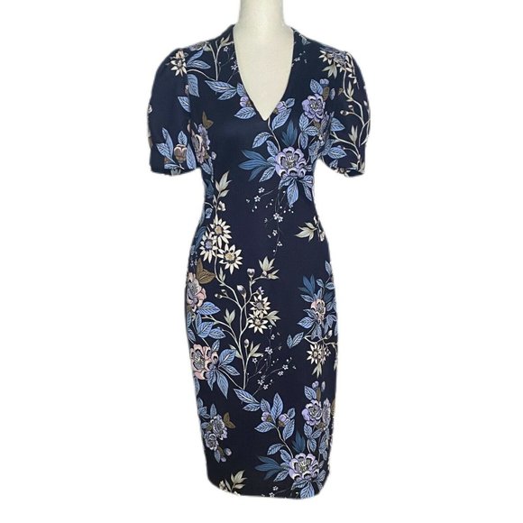 Vince Camuto Dresses & Skirts - Vince Camuto Floral Sheath Dress Size 4